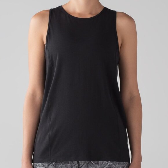 Lululemon Low Key Tank Black size 6 - Picture 5 of 6